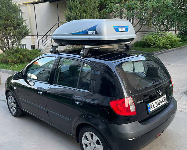 Чорний Хендай Гетц, об'ємом двигуна 1.1 л та пробігом 181 тис. км за 3400 $, фото 1 на Automoto.ua