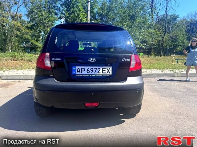 Чорний Хендай Гетц, об'ємом двигуна 1.6 л та пробігом 221 тис. км за 3800 $, фото 2 на Automoto.ua