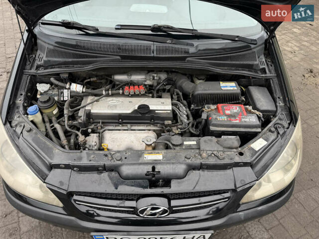 Черный Хендай Гетц, объемом двигателя 1.6 л и пробегом 176 тыс. км за 5300 $, фото 13 на Automoto.ua