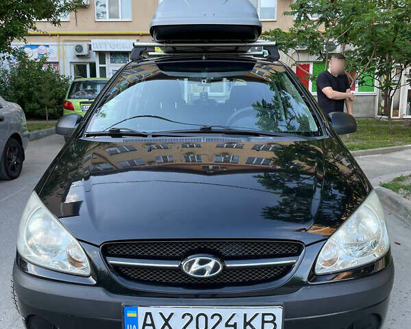 Чорний Хендай Гетц, об'ємом двигуна 1.1 л та пробігом 181 тис. км за 3400 $, фото 2 на Automoto.ua