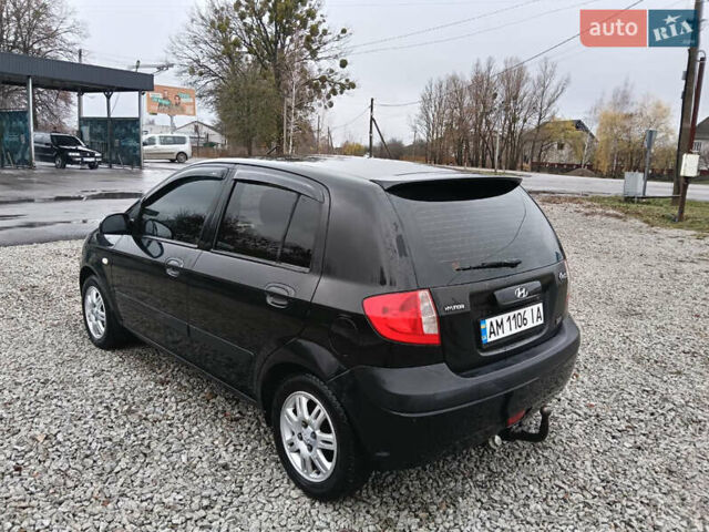 Чорний Хендай Гетц, об'ємом двигуна 1.49 л та пробігом 220 тис. км за 4400 $, фото 1 на Automoto.ua