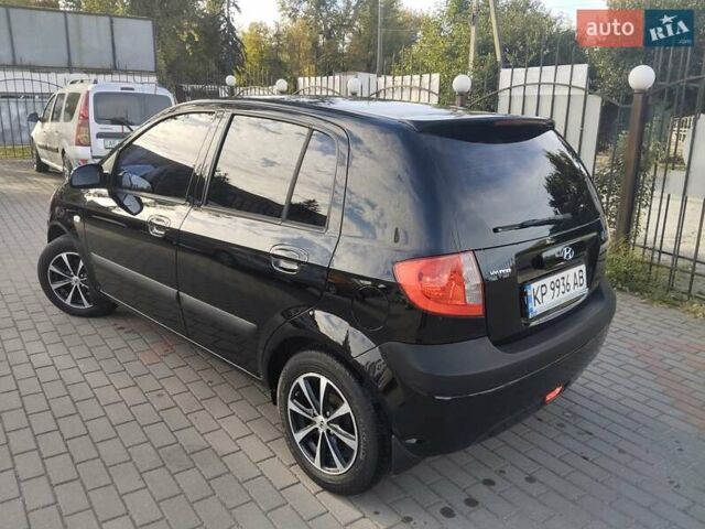 Чорний Хендай Гетц, об'ємом двигуна 1.4 л та пробігом 182 тис. км за 4500 $, фото 1 на Automoto.ua