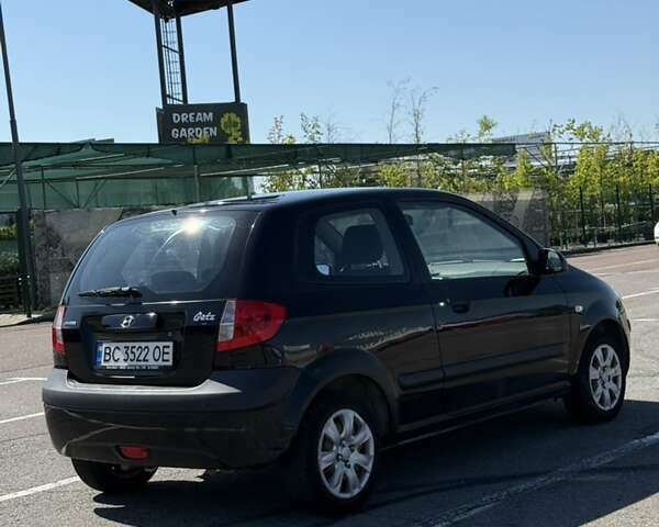 Черный Хендай Гетц, объемом двигателя 1.09 л и пробегом 225 тыс. км за 3600 $, фото 7 на Automoto.ua