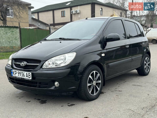 Чорний Хендай Гетц, об'ємом двигуна 1.4 л та пробігом 182 тис. км за 4400 $, фото 3 на Automoto.ua