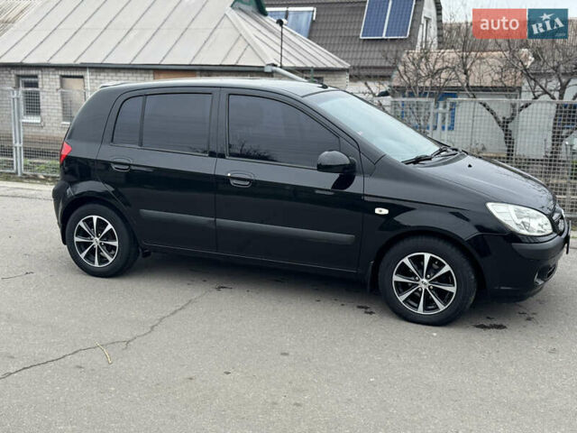 Чорний Хендай Гетц, об'ємом двигуна 1.4 л та пробігом 182 тис. км за 4400 $, фото 1 на Automoto.ua