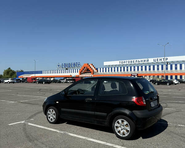 Черный Хендай Гетц, объемом двигателя 1.09 л и пробегом 225 тыс. км за 3600 $, фото 2 на Automoto.ua