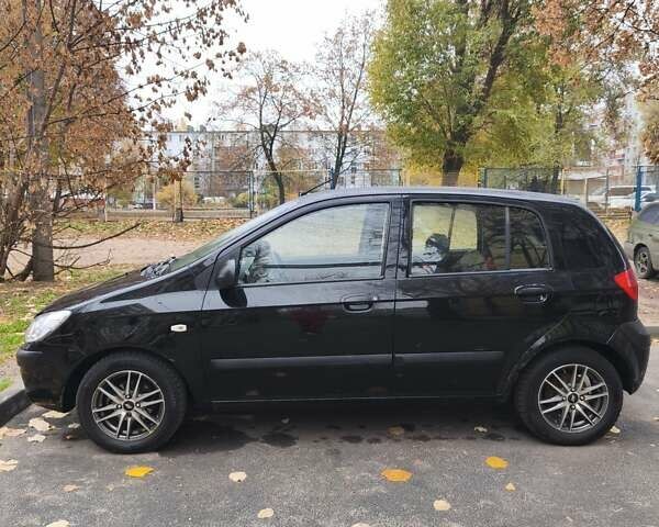Черный Хендай Гетц, объемом двигателя 1.1 л и пробегом 220 тыс. км за 3300 $, фото 9 на Automoto.ua