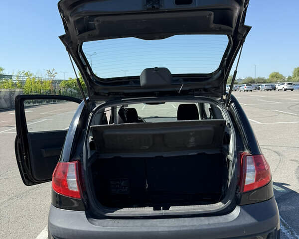 Черный Хендай Гетц, объемом двигателя 1.09 л и пробегом 225 тыс. км за 3600 $, фото 13 на Automoto.ua