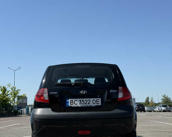 Черный Хендай Гетц, объемом двигателя 1.09 л и пробегом 225 тыс. км за 3600 $, фото 5 на Automoto.ua