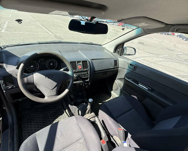 Черный Хендай Гетц, объемом двигателя 1.09 л и пробегом 225 тыс. км за 3600 $, фото 16 на Automoto.ua