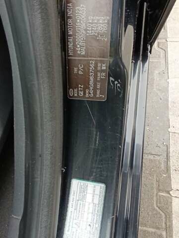 Чорний Хендай Гетц, об'ємом двигуна 1.09 л та пробігом 168 тис. км за 4600 $, фото 20 на Automoto.ua