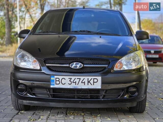Черный Хендай Гетц, объемом двигателя 1.09 л и пробегом 122 тыс. км за 3500 $, фото 1 на Automoto.ua