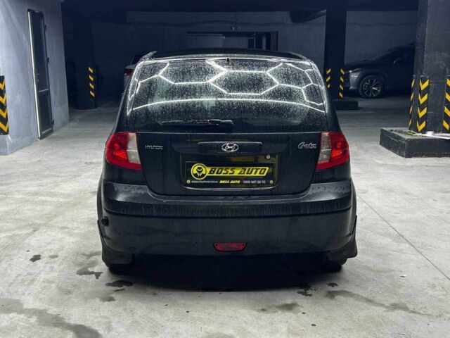 Черный Хендай Гетц, объемом двигателя 1.1 л и пробегом 205 тыс. км за 5200 $, фото 4 на Automoto.ua