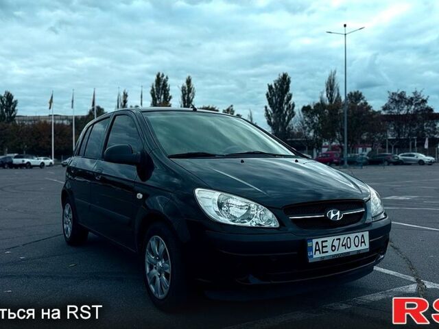Черный Хендай Гетц, объемом двигателя 1.1 л и пробегом 178 тыс. км за 3800 $, фото 1 на Automoto.ua