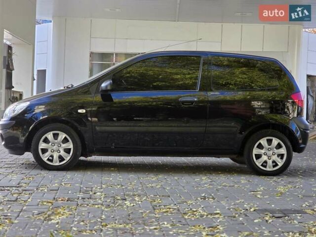 Черный Хендай Гетц, объемом двигателя 1.09 л и пробегом 122 тыс. км за 3500 $, фото 7 на Automoto.ua