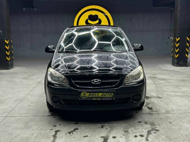 Черный Хендай Гетц, объемом двигателя 1.1 л и пробегом 205 тыс. км за 5200 $, фото 1 на Automoto.ua