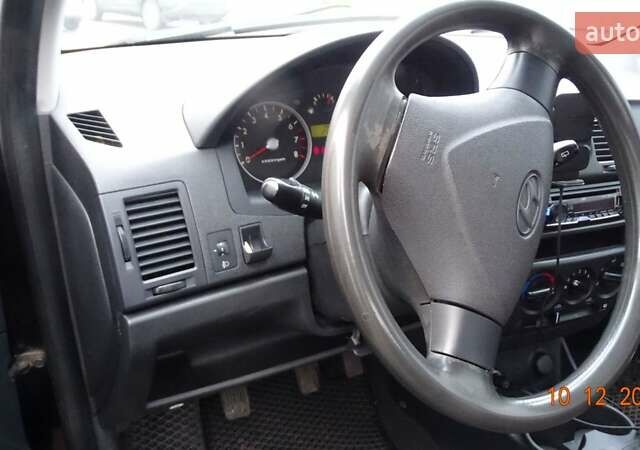 Черный Хендай Гетц, объемом двигателя 1.4 л и пробегом 278 тыс. км за 4200 $, фото 7 на Automoto.ua