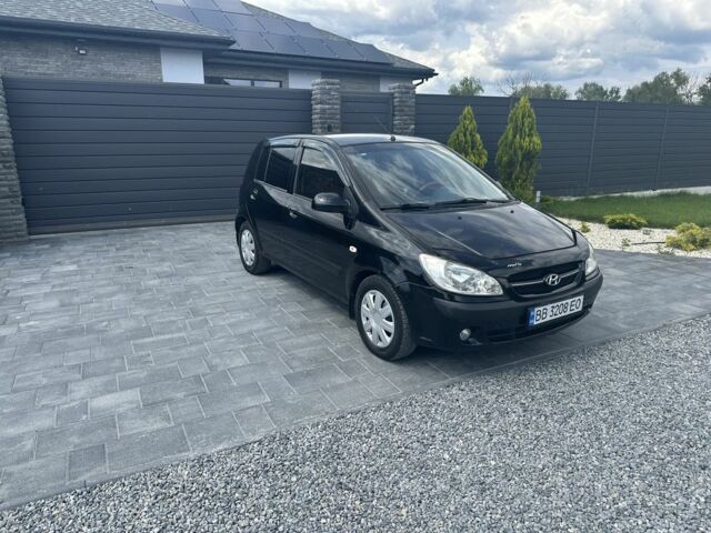 Черный Хендай Гетц, объемом двигателя 1.4 л и пробегом 173 тыс. км за 5500 $, фото 2 на Automoto.ua