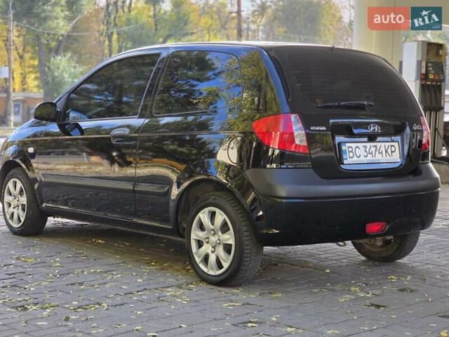 Черный Хендай Гетц, объемом двигателя 1.09 л и пробегом 122 тыс. км за 3500 $, фото 6 на Automoto.ua