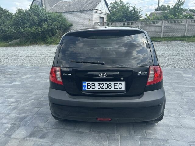 Черный Хендай Гетц, объемом двигателя 1.4 л и пробегом 173 тыс. км за 5500 $, фото 4 на Automoto.ua
