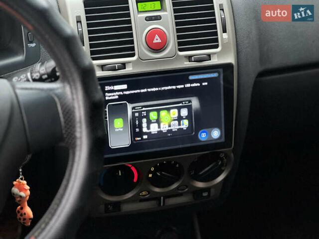 Черный Хендай Гетц, объемом двигателя 1.4 л и пробегом 196 тыс. км за 5799 $, фото 18 на Automoto.ua