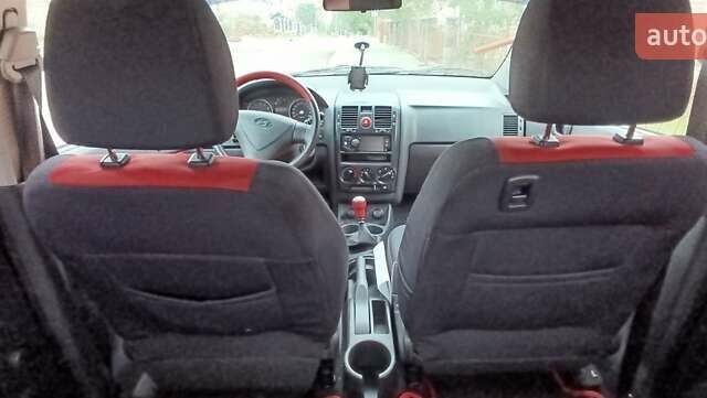 Чорний Хендай Гетц, об'ємом двигуна 1.09 л та пробігом 168 тис. км за 4600 $, фото 14 на Automoto.ua