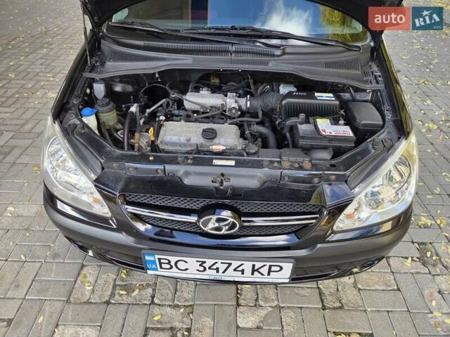 Черный Хендай Гетц, объемом двигателя 1.09 л и пробегом 122 тыс. км за 3800 $, фото 24 на Automoto.ua