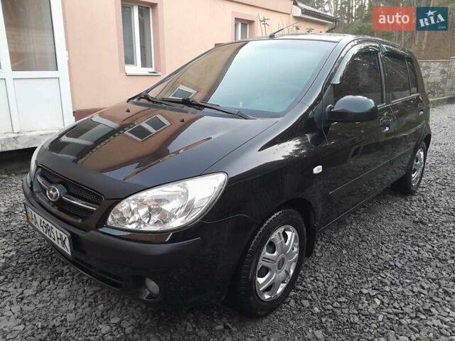 Чорний Хендай Гетц, об'ємом двигуна 1.4 л та пробігом 273 тис. км за 5950 $, фото 3 на Automoto.ua
