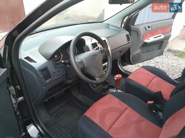Чорний Хендай Гетц, об'ємом двигуна 1.4 л та пробігом 273 тис. км за 5950 $, фото 13 на Automoto.ua