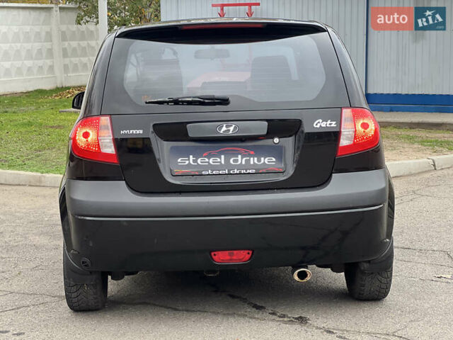 Черный Хендай Гетц, объемом двигателя 1.4 л и пробегом 196 тыс. км за 5799 $, фото 7 на Automoto.ua