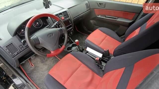 Чорний Хендай Гетц, об'ємом двигуна 1.09 л та пробігом 168 тис. км за 4600 $, фото 15 на Automoto.ua