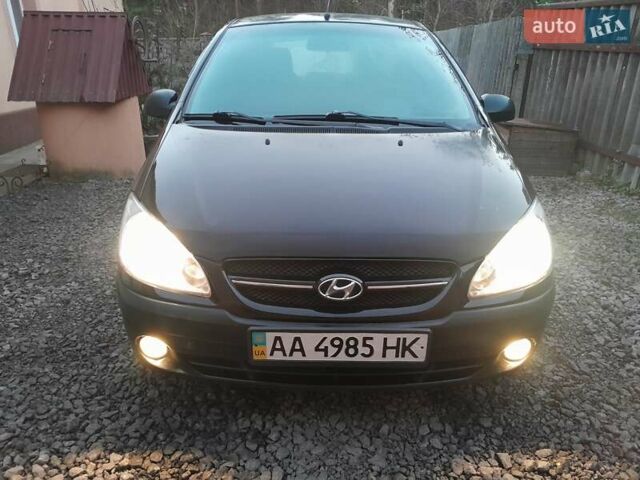 Чорний Хендай Гетц, об'ємом двигуна 1.4 л та пробігом 273 тис. км за 5950 $, фото 1 на Automoto.ua