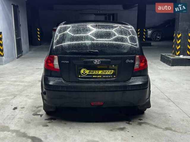 Чорний Хендай Гетц, об'ємом двигуна 1.09 л та пробігом 205 тис. км за 5200 $, фото 4 на Automoto.ua