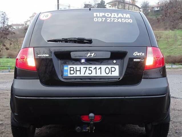 Черный Хендай Гетц, объемом двигателя 1.4 л и пробегом 278 тыс. км за 4200 $, фото 11 на Automoto.ua
