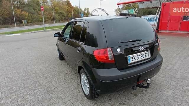Чорний Хендай Гетц, об'ємом двигуна 1.09 л та пробігом 168 тис. км за 4600 $, фото 9 на Automoto.ua