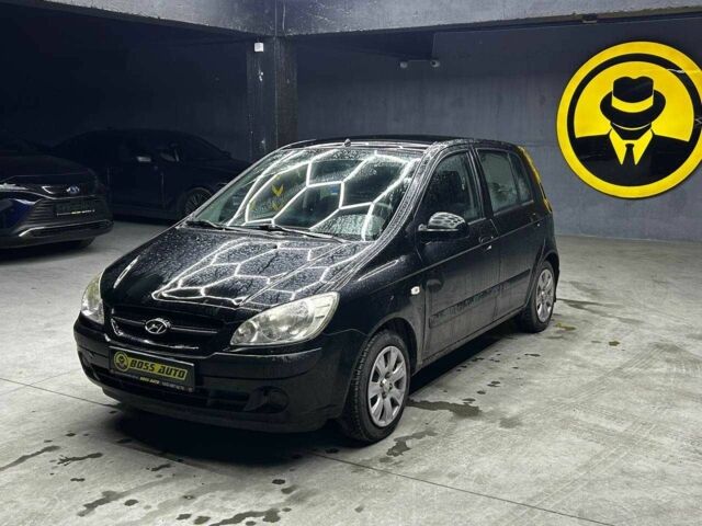 Черный Хендай Гетц, объемом двигателя 1.1 л и пробегом 205 тыс. км за 5200 $, фото 2 на Automoto.ua
