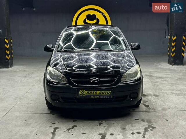 Чорний Хендай Гетц, об'ємом двигуна 1.09 л та пробігом 205 тис. км за 5200 $, фото 1 на Automoto.ua