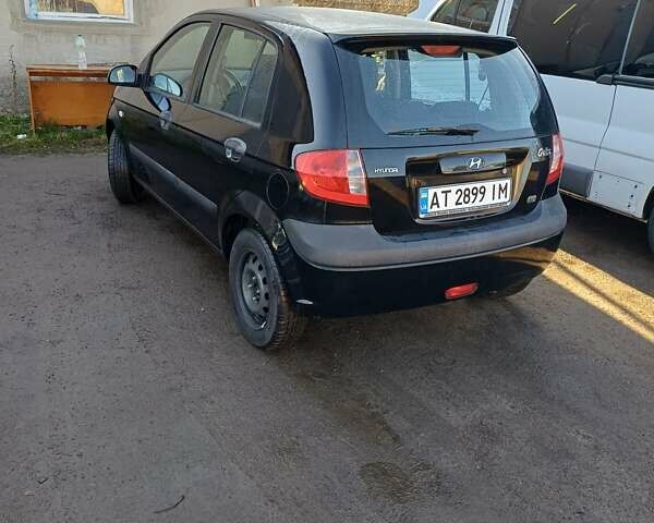 Черный Хендай Гетц, объемом двигателя 1.5 л и пробегом 172 тыс. км за 5350 $, фото 8 на Automoto.ua