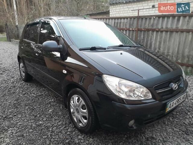 Чорний Хендай Гетц, об'ємом двигуна 1.4 л та пробігом 273 тис. км за 5950 $, фото 2 на Automoto.ua