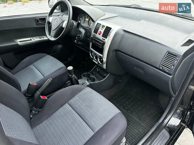 Черный Хендай Гетц, объемом двигателя 1.4 л и пробегом 95 тыс. км за 3900 $, фото 13 на Automoto.ua