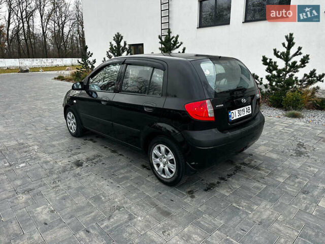 Черный Хендай Гетц, объемом двигателя 1.4 л и пробегом 95 тыс. км за 3900 $, фото 2 на Automoto.ua