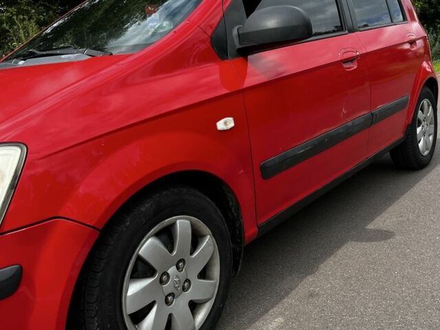 Красный Хендай Гетц, объемом двигателя 1.3 л и пробегом 28 тыс. км за 2700 $, фото 7 на Automoto.ua