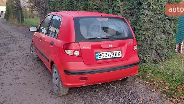Красный Хендай Гетц, объемом двигателя 1.09 л и пробегом 241 тыс. км за 2900 $, фото 12 на Automoto.ua