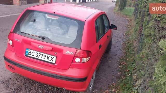 Красный Хендай Гетц, объемом двигателя 1.09 л и пробегом 241 тыс. км за 2900 $, фото 11 на Automoto.ua