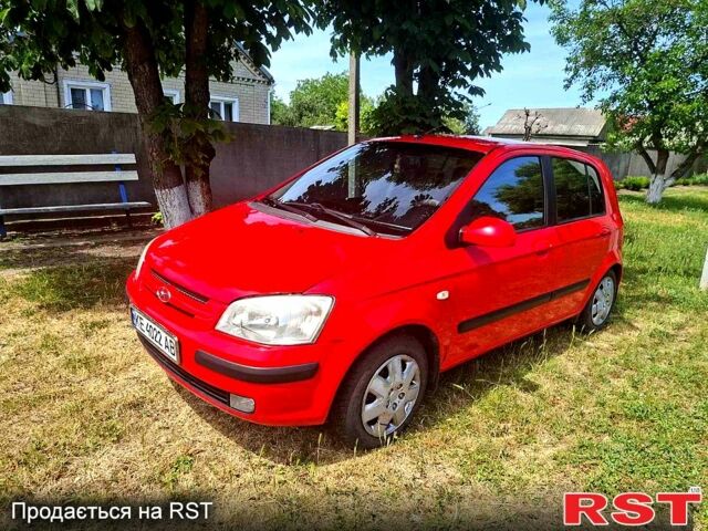 Червоний Хендай Гетц, об'ємом двигуна 1.6 л та пробігом 201 тис. км за 4300 $, фото 1 на Automoto.ua