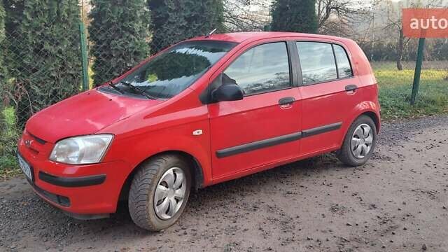 Красный Хендай Гетц, объемом двигателя 1.09 л и пробегом 241 тыс. км за 2900 $, фото 10 на Automoto.ua