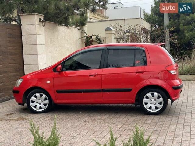 Красный Хендай Гетц, объемом двигателя 1.34 л и пробегом 154 тыс. км за 5200 $, фото 2 на Automoto.ua
