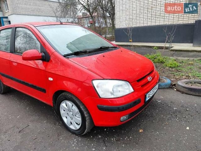 Червоний Хендай Гетц, об'ємом двигуна 1.34 л та пробігом 190 тис. км за 4500 $, фото 3 на Automoto.ua