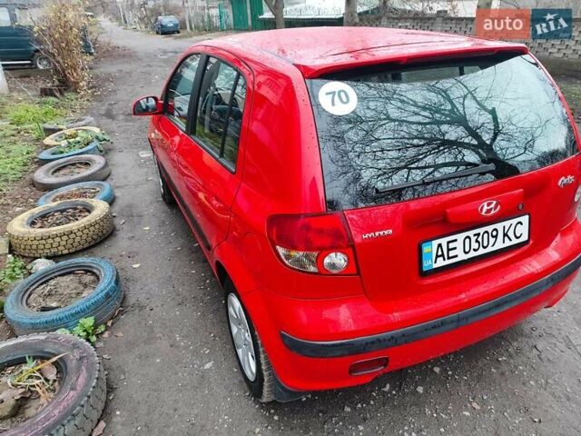 Червоний Хендай Гетц, об'ємом двигуна 1.34 л та пробігом 190 тис. км за 4500 $, фото 12 на Automoto.ua