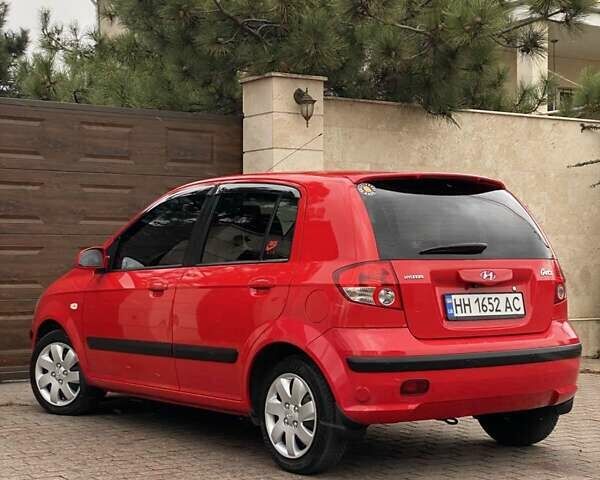 Красный Хендай Гетц, объемом двигателя 1.34 л и пробегом 154 тыс. км за 5200 $, фото 4 на Automoto.ua